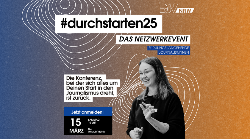 #durchstarten25NRW-Branchentreff für alle bis 35