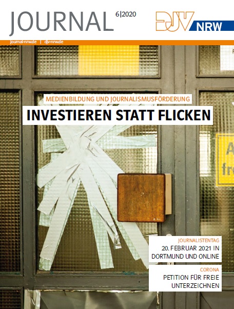 – Titelbild JOURNAL 6/20. | Konzept Enrico Klinkebiel | zettberlin / Photocase.de